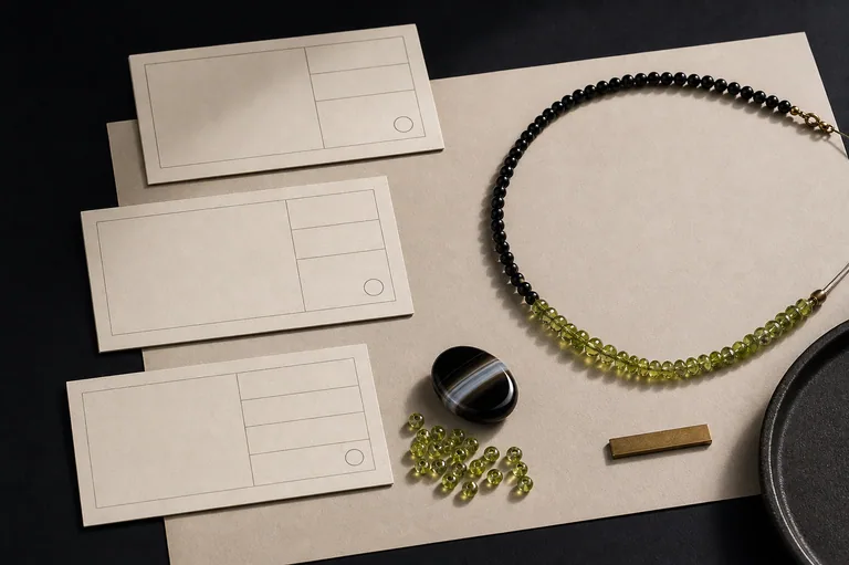 The Green Flash Collar Origin Note and care card