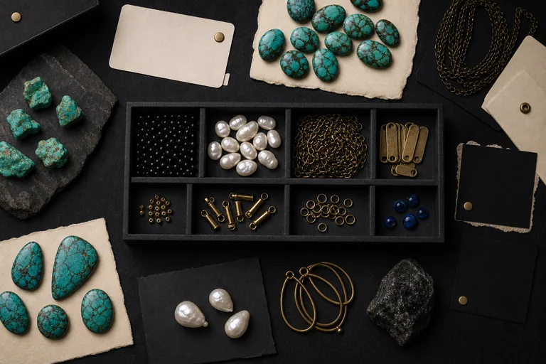 The Blue Hour Reliquary Raw materials