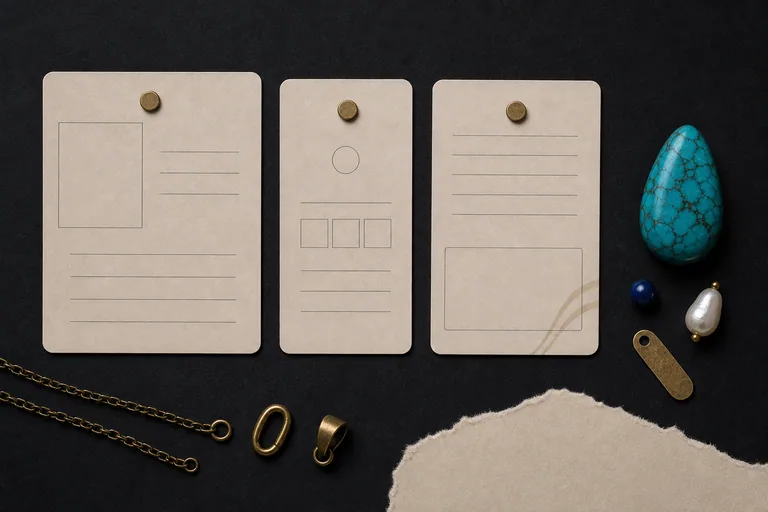 The Blue Hour Reliquary Origin Note and care card