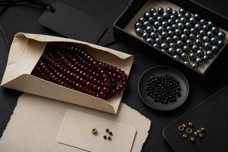 Garnet After Midnight Raw materials