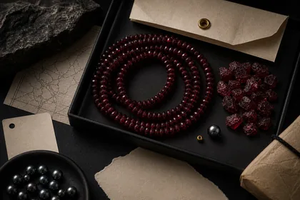 Garnet After Midnight Mozambique origin