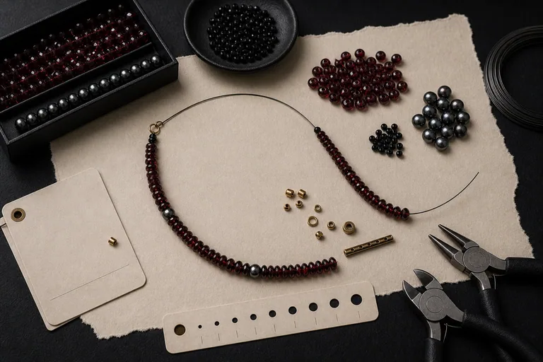 Garnet After Midnight Mid-build progress