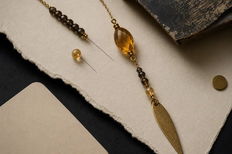 The Honey Knife Lariat Why this material