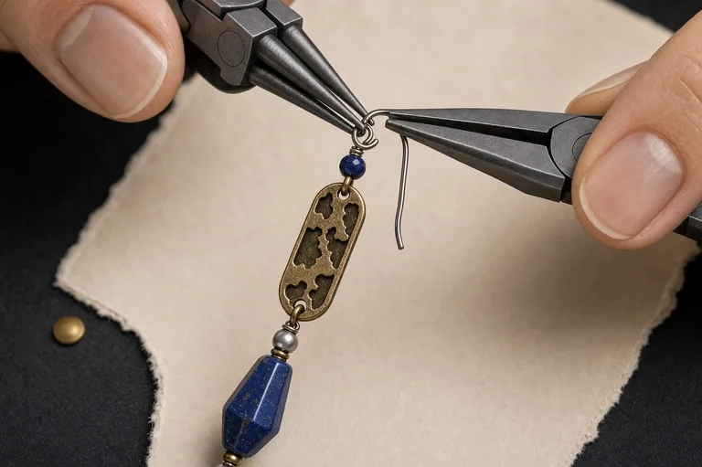 The Ink Atlas Earrings Hands technique