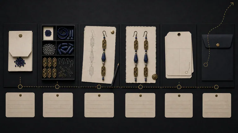 The Ink Atlas Earrings Piece history