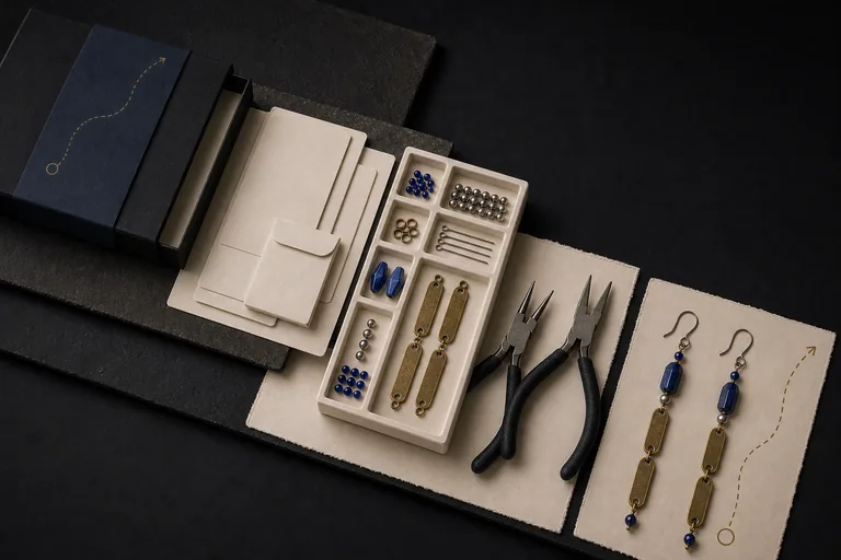 The Ink Atlas Earrings Unwrap sequence