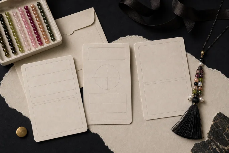 The Fever Tassel Origin Note and care card