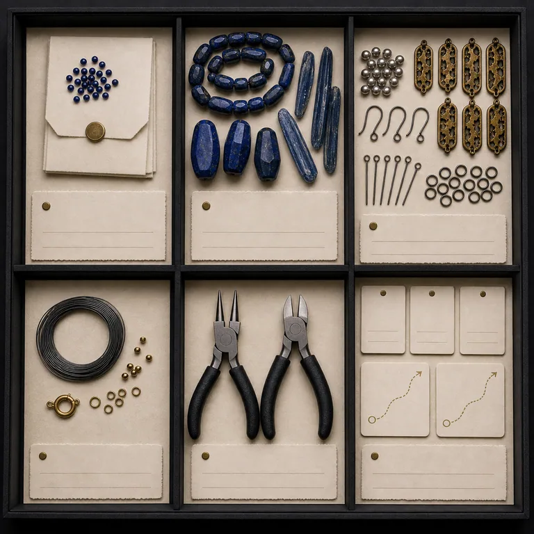 The Ink Atlas Earrings Labeled component grid
