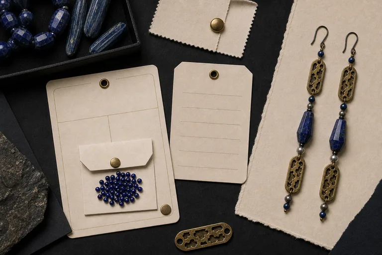 The Ink Atlas Earrings Origin proof pair